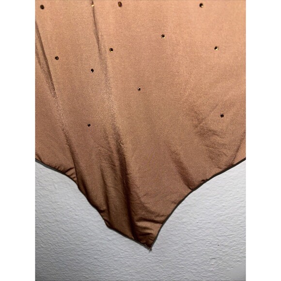 Skims x Swarovski JELLY SHEER LONG SLEEVE THONG BODYSUIT Sienna XL NEW - Picture 7 of 11